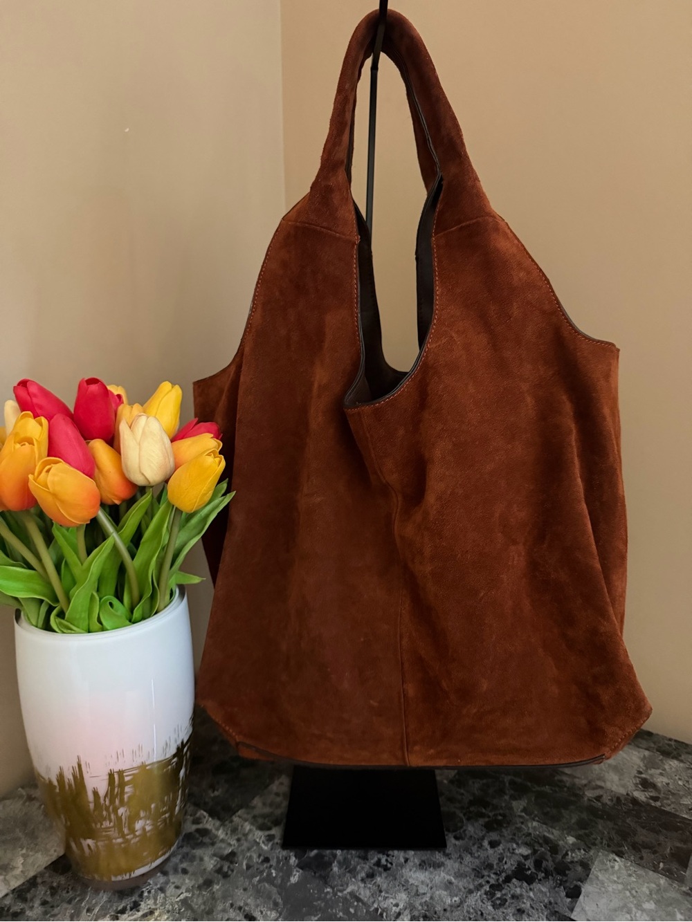 Banana Republic Brown Saude Shoulder Bag - Picture 4 of 12